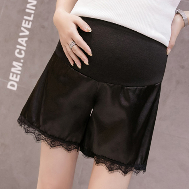 지그재그 레이스 실크 프리미엄 임산부 속바지