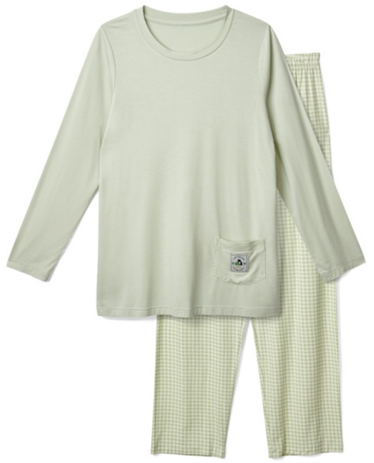 첨이첨이 여아용 GFC 프리미엄 뱀부 학생 홈웨어 상하의 세트 01