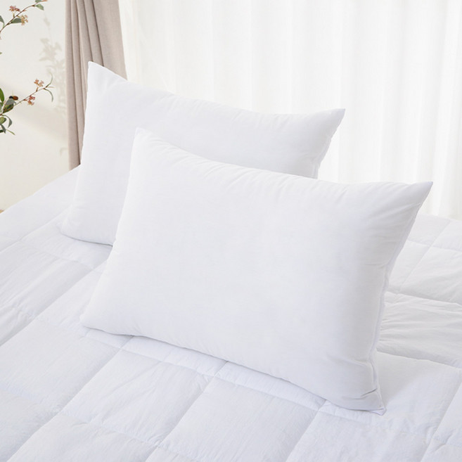 몽쉐어 퓨어 베개솜 지퍼형, 화이트, 2개