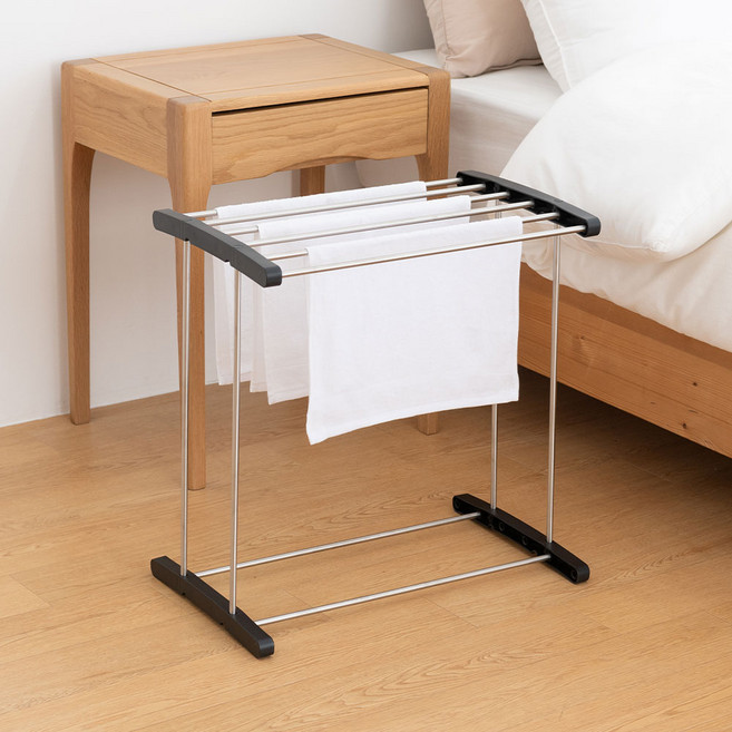 파리지앵 LVAI 미니 빨래 건조대 1단, 블랙