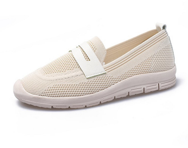 명양피프 여성 펀칭 니트 슬립온 스니커즈 YT_RA2488