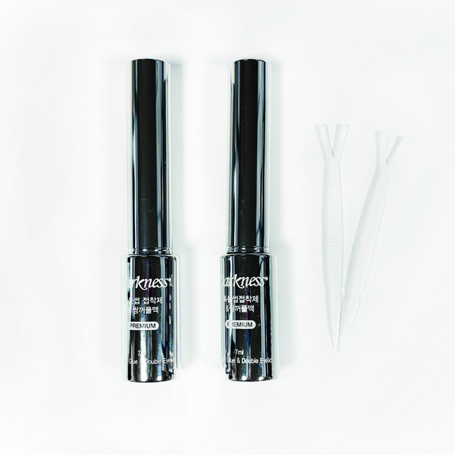 프리미엄 속눈썹 글루, 흰색, 2개