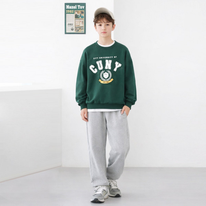 나나주니 아동용 CUNY 상의 + 와이드 바지 세트