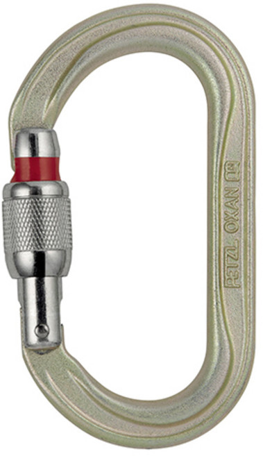 페츨 옥산 스크류락 카라비너 AP-M72ASL, 골드, 1개