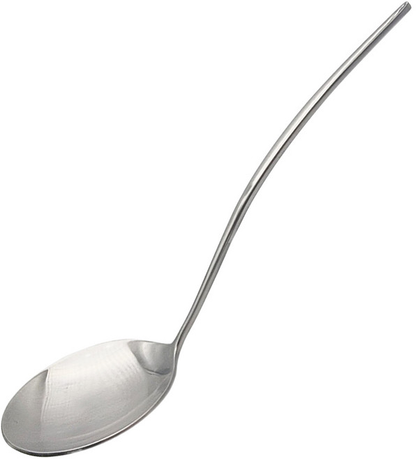 테이블아트 천둥 요리스푼, 무광실버, 1개