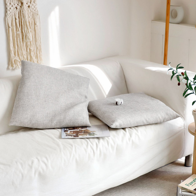 까사베르데 피어니 사각 방석 2p