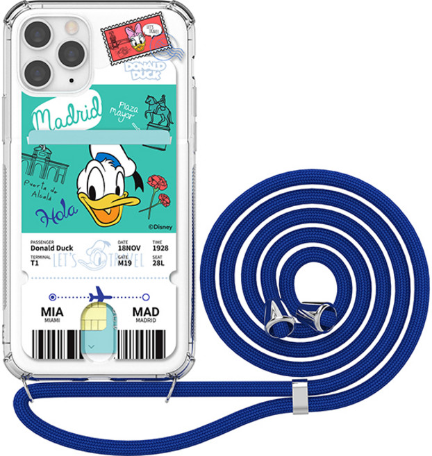 저스트포유 킵캄 투명방탄 강화 목걸이 케이스