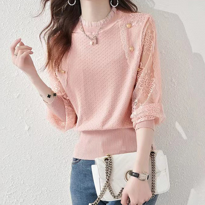 루나걸 여성용 넨드프 레이스 니트