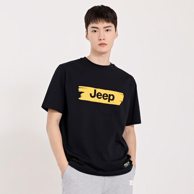 지프 남여공용 통기성 반팔 티셔츠 JM6TSU393