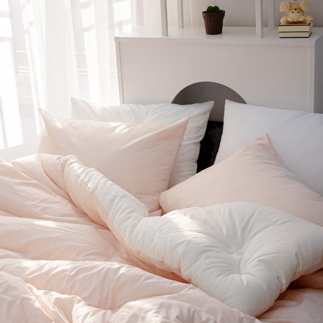 그래이불 순수 오가닉 선염 코튼100 베개커버