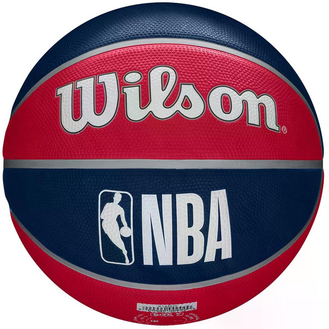 윌슨 NBA Team 워싱턴 위저드 농구공, 1개, WTB1300XBWAS