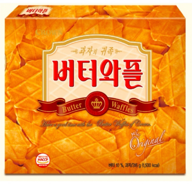 CROWN 皇冠 鮮奶油鬆餅, 316g, 1個