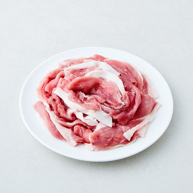 한돈 뒷다리 불고기용 (냉장), 1개, 500g