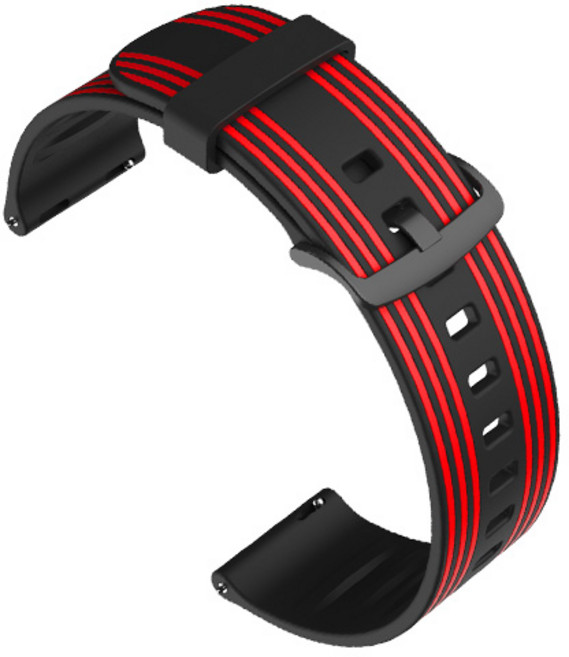 비쉐르 프로테일 갤럭시워치 2 실리콘 밴드 스트랩 44mm, 레드