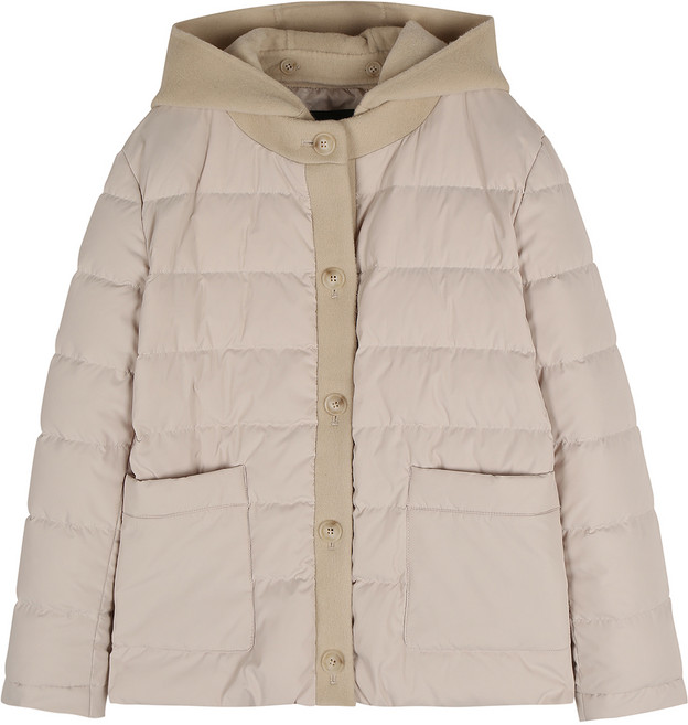 코인코즈 여성용 탈부착 후드 덕다운 점퍼 MP0WM802