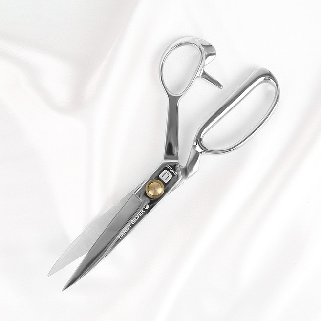 유니크 핸디 재단 가위, 1개, 실버