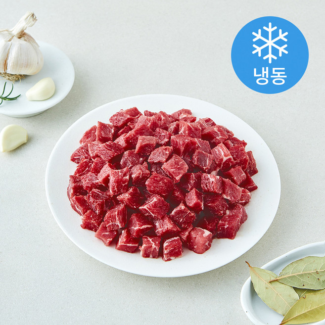 미트엔조이 미국산 소고기 모둠 절단 국거리용 (냉동), 5개, 200g