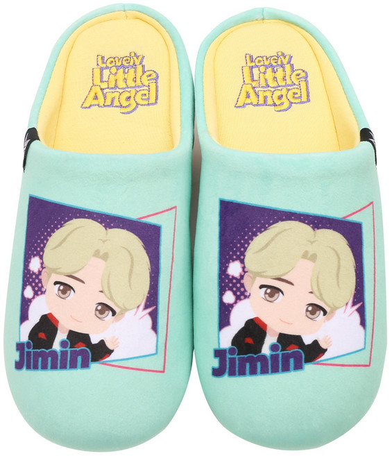 아동용 BTS 타이니탄 실내화