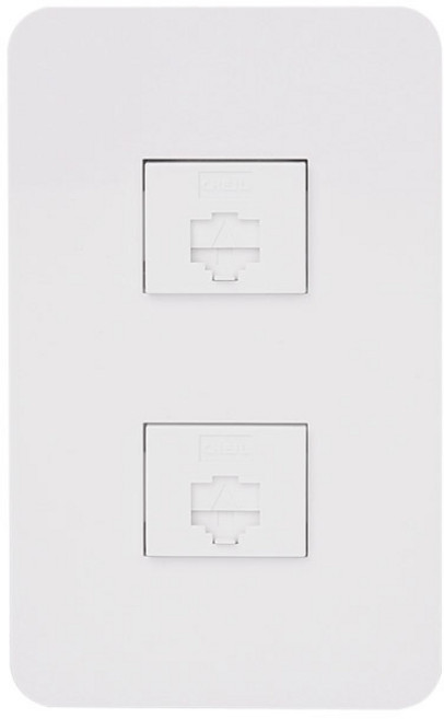 제일전기 매입 콘센트 8P 2구, 1개