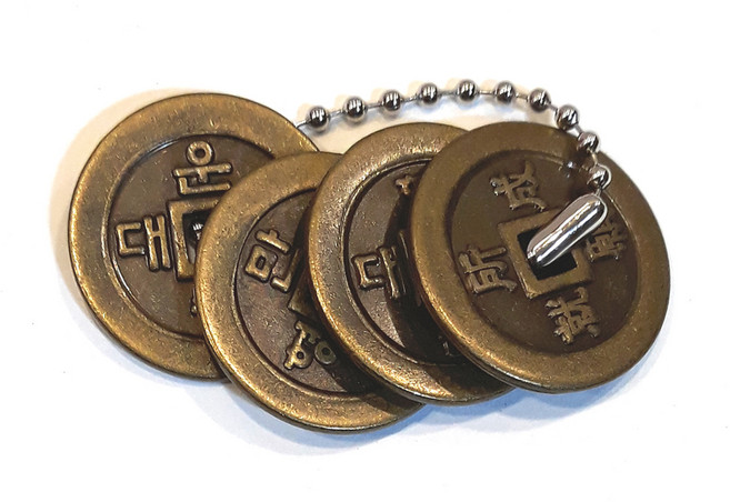 대박 엽전 꾸러미 세트 네가지 전통공예소품, 앤틱