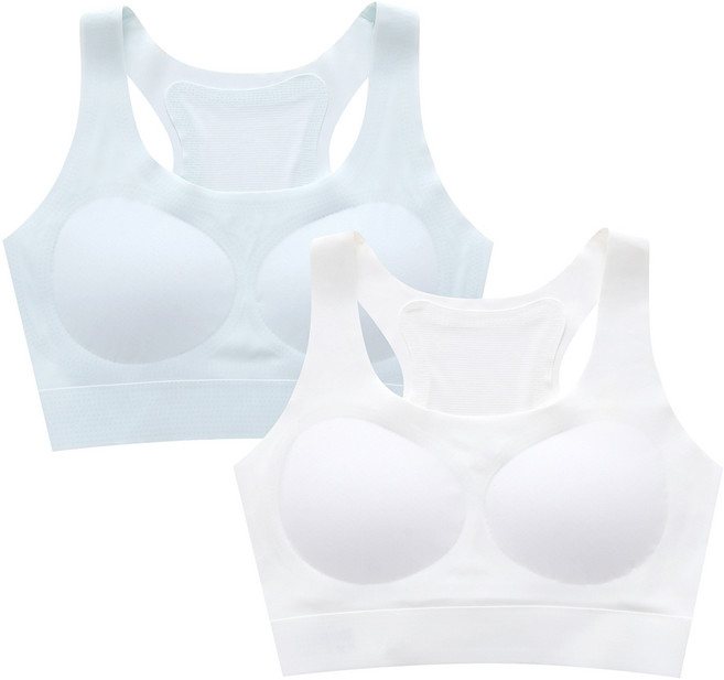 주니데이 심리스 파스텔A 학생 브라 2종 세트