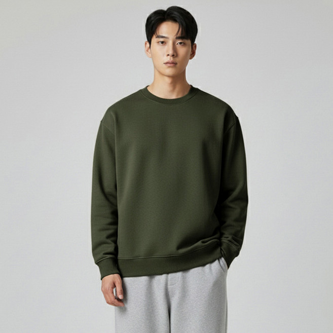 Man in Mode 極簡半寬鬆大學T D0512