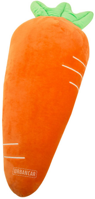 어반카 차량용 인형 안전벨트 쿠션, 대형당근, 1개