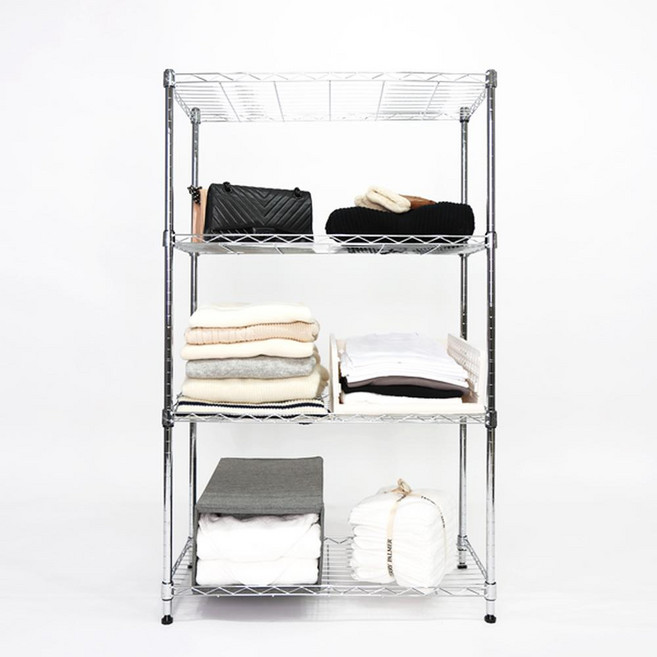 PaN EASY LIFE 750 多功能四層置物架, 4層, 鉻合金