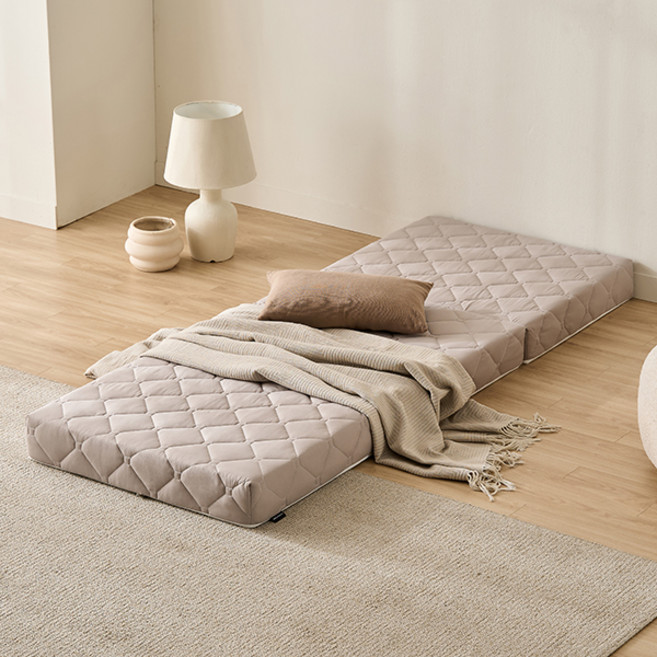 삼익가구 번느 접이식 토퍼 매트리스, 베이지, 13cm