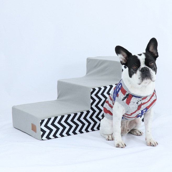 레드퍼피 프리미엄 에코 펫스텝, 모던그레이, 1개