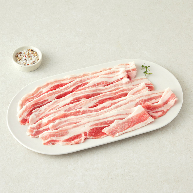 선진포크 무항생제 인증 생대패 삼겹살 구이용 (냉장), 1개, 300g