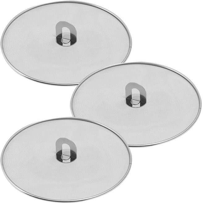 아케이바이 고급형 기름 튐 방지 덮개, 3개, 33cm