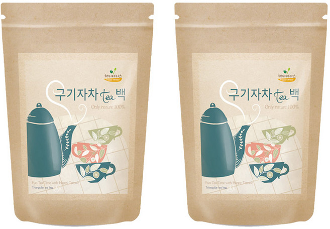 해피테라스 청양 구기자차 50p x 2, 1g, 50개입, 2개
