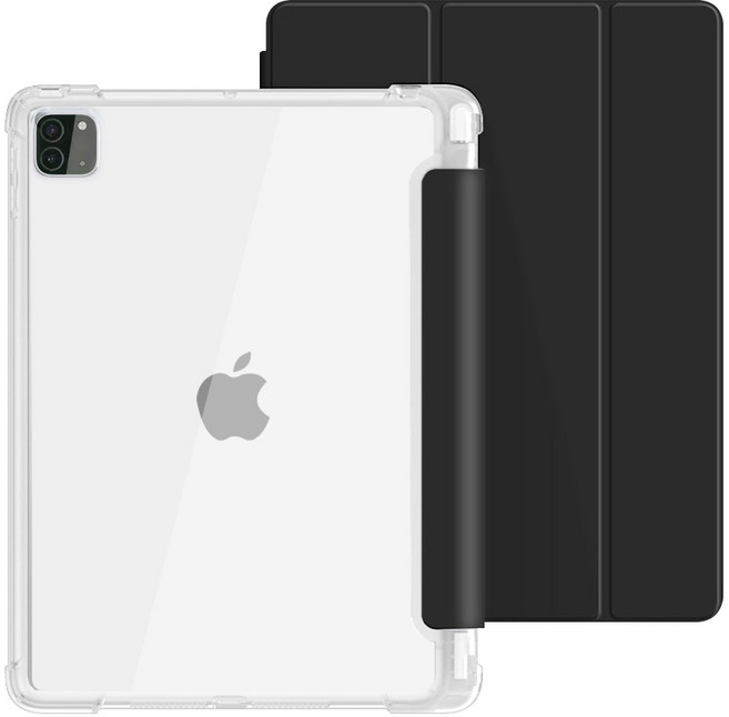 모조리 태블릿 스마트펜슬 수납 케이스, 블랙, 1개