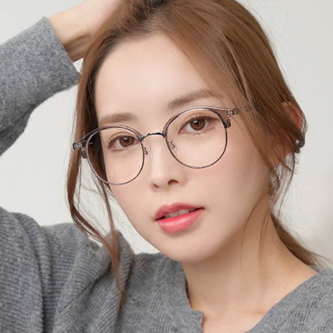 룩스토어 빅사이즈 하금테 블루라이트차단 안경 9081