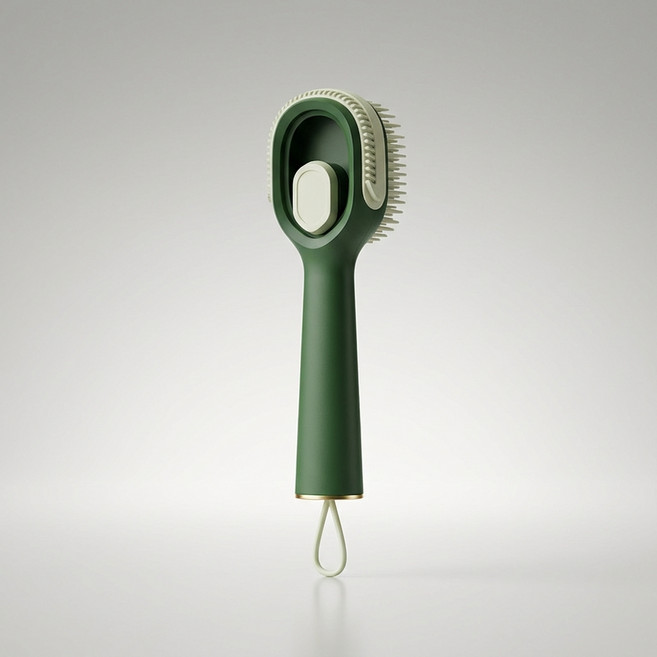 몰투데이 운동화 톤업 신발 브러쉬 세척 솔, 말차 그린, 1개