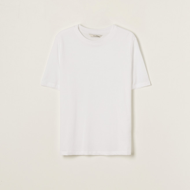 로엠 여성용 베이직 라운드넥 티셔츠