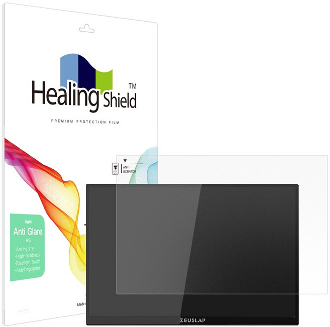 힐링쉴드 저반사 Light 액정보호필름 세트 제우스랩 Z16P Pro, 1세트