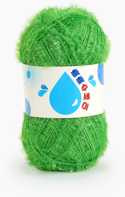 쎄비 촉촉 수세미실, 연두, 1개