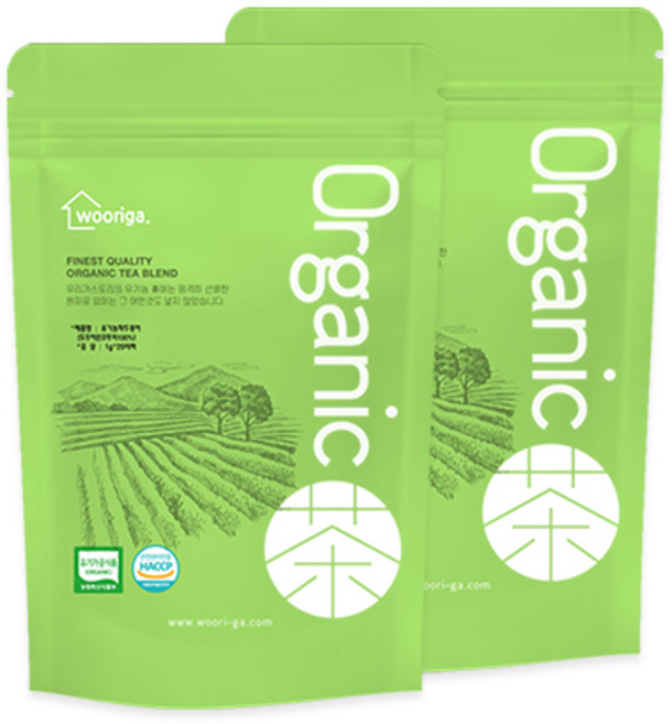 우리가스토리 유기농 국산 작두콩차 티백, 1g, 25개입, 2개