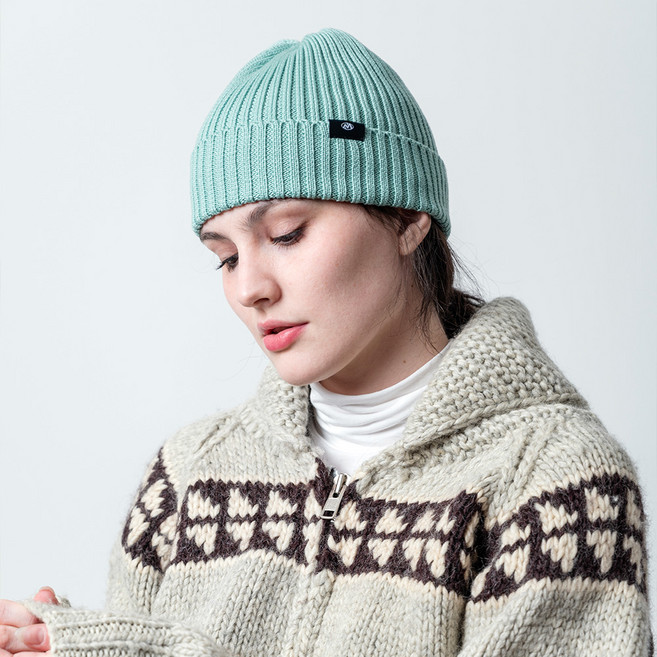 LIBERO 엘리오 아웃도어 메리노울 비니, 민트