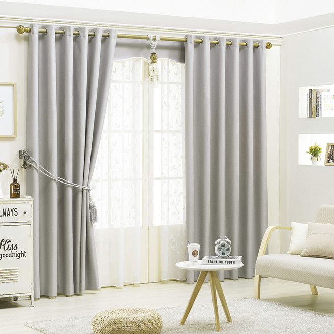 리더디자인 프라임 암막커튼 아일렛형 2p