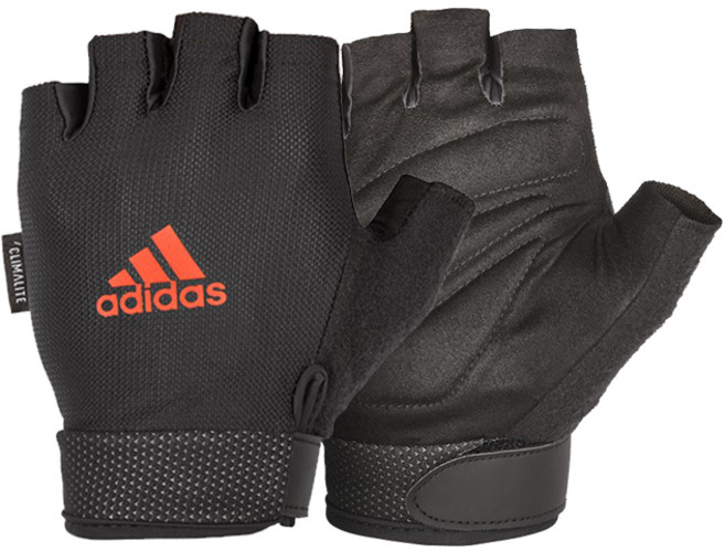 아디다스피트니스 에센셜 벨크로 헬스장갑, 레드, 1개