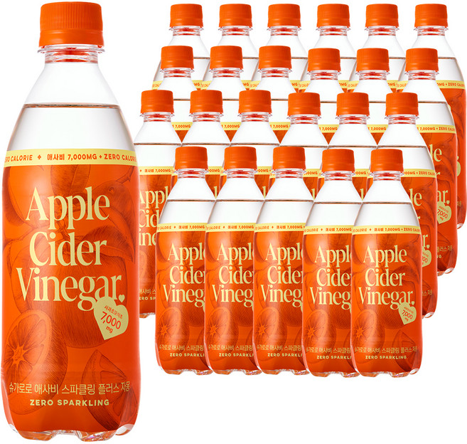 슈가로로 애사비 스파클링 플러스 자몽, 500ml, 24개