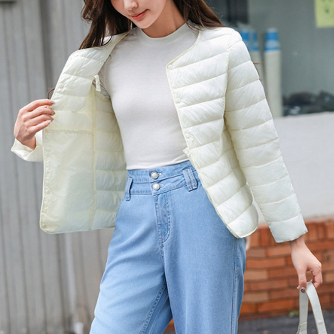 富家姐姐女款輕量內搭鋪棉外套