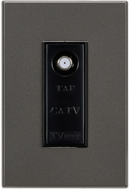 틸인스 CATV 3방 콘센트 마그네슘, 1개