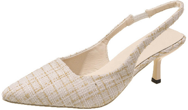 데이소이 라이크 스틸레토 슬링백 6.5cm