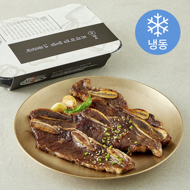뭇나 프리미엄 양념 LA꽃갈비 (냉동), 500g, 1개