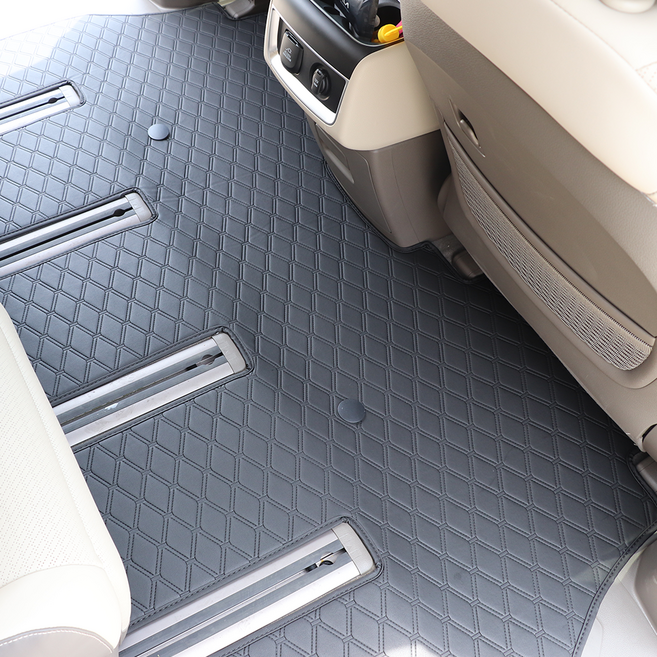 차팡 모노륨 바닥매트, 시그니처/그래비티, 스피커 유, 블랙