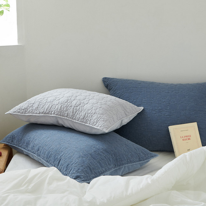 쁘리엘르 버블 아사 피그먼트 베개커버